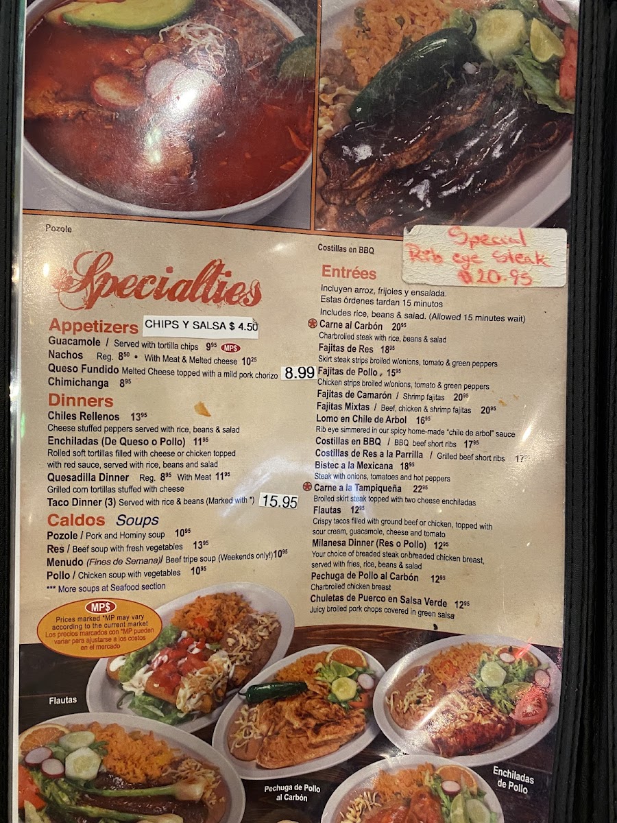 Arturo's Tacos Menu - Image 2